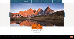Desktop Screenshot of camping-trentino.it